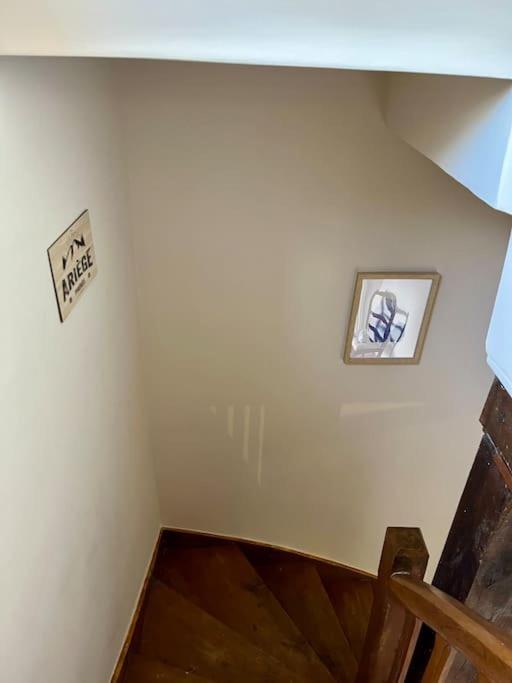 La Petite Ourse Maison De Village A Oust Bagian luar foto